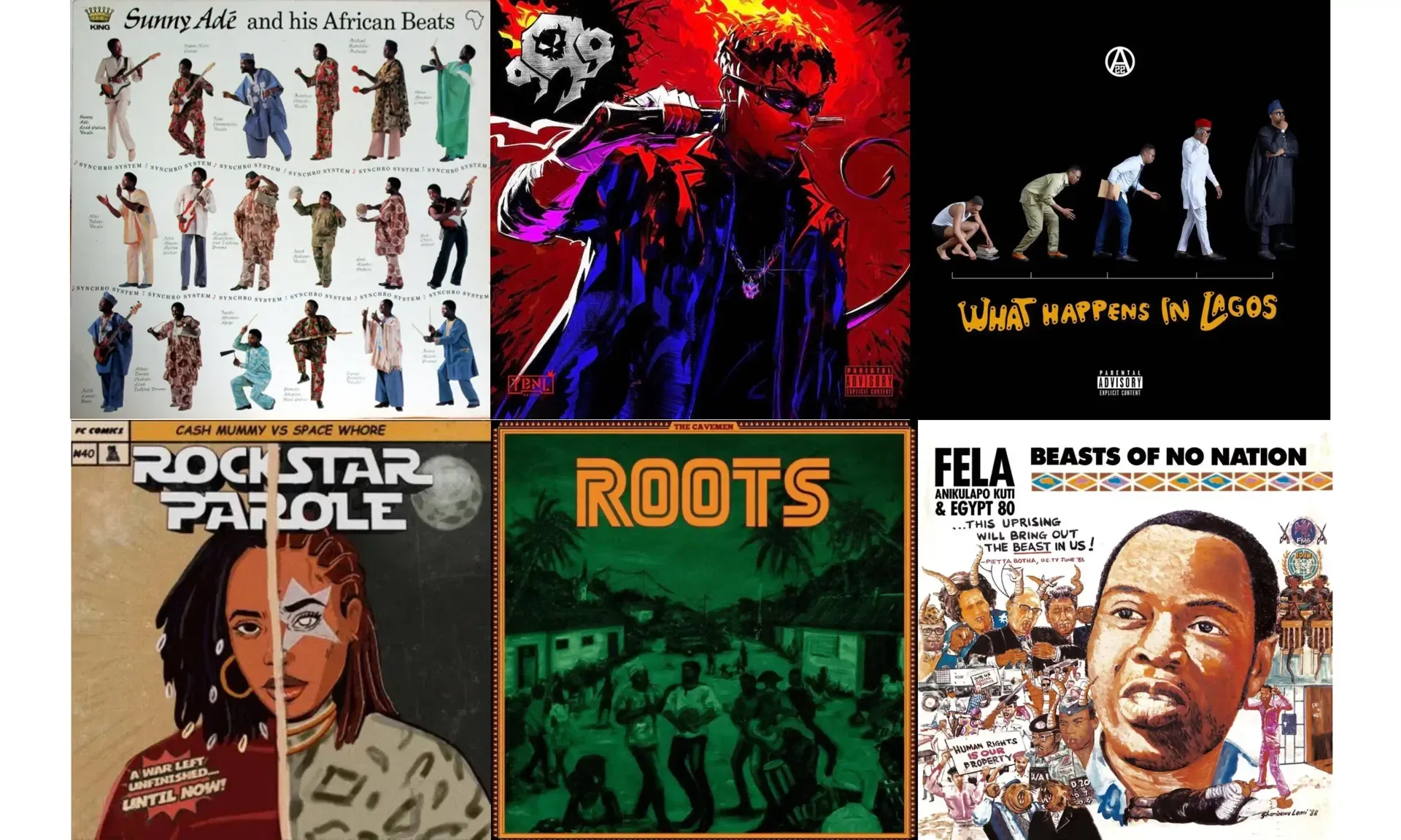 Seventy years of Nigerian album covers – in pictures